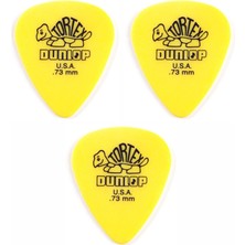 Jim Dunlop 418R.73 Tortex 3 Adet Standard Pena (0,73 Mm)