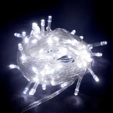 10M 100 LED Boncuk Lamba Beyaz Işık Nemere