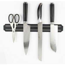 Nemere Mıknatıslı Paslanmaz Duvar Bıçak Askısı Standı 33 cm Aparat (4887)