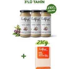 Lutfiye Organik Tahin 3’lü Set – Katkısız ( 3 x 230G )
