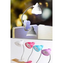 Masaüstü Klipsli Bükülebilir Kitap Okuma LED Işık Nemere