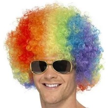 Karışık Renkli Kabarık Bonus Peruk Saç Nemere