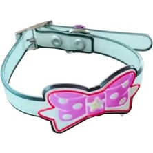 Kurdeleli Zilli Silikon Kedi Tasması Nemere