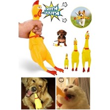 Ses Çıkaran Tavuk Kedi Köpek Oyuncağı 38 Cm. Nemere