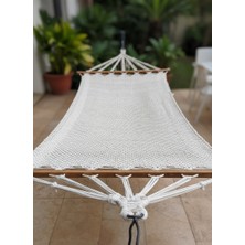 Evvon Makrome Hamak Salıncak Çift Kişilik Bahçe Mobilyası Bahçe Salıncağı