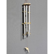 Boncuklu Metal Rüzgar Çanı Model 1  Nemere