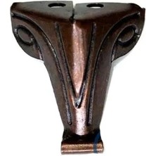 Moda Sac Ahşap, Sunta Sandık Ayağı, Kutu Ayak 2,5 cm - Eskitme Nemere