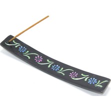 Obsidian Taşı Kayık Tütsülük Model 4  Nemere