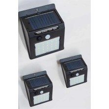 Güneş Enerjili Bahçe Lambası Solar Gece Aydınlatma Sensörlü Lamba Nemere