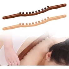 60 cm Doğal Ahşap Masaj Sopası Nemere