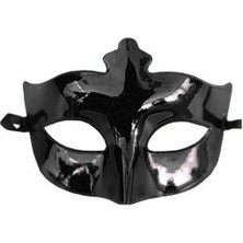 Siyah Renk Masquerade Kostüm Partisi Venedik Balo Maskesi Nemere