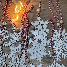 Nemere Ahşap Yılbaşı Ağaç SÜSÜ-BY15 (4887)