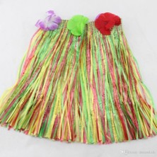Hawaii Hula Eteği Karışık Renk 40 cm Nemere