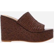 Steve Madden Cassi Brown Kadın Kahverengi Terlik Cassi