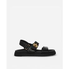 Steve Madden Mona  Black Leat Kadın Siyah Sandalet Mona