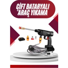 Oto Araba Yıkama Şarjlı ve Yüksek Basınçlı Oto Yıkama ve Sulama Tabancası Nemere