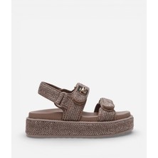 Steve Madden Bigmona Charcoal Kadın Siyah Sandalet Bigmona Charcoal