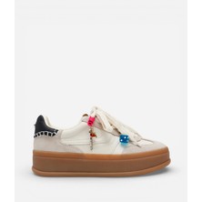 Steve Madden Offtrack-D  Bone Multi Kadın Krem Sneakers Offtrack-D