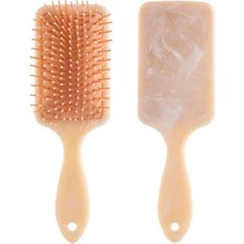 Ezere Mermer Desenli Saç Açma ve Tarama Fırçası Anti-Statik Saç FIRÇASI-(5775) Nemere