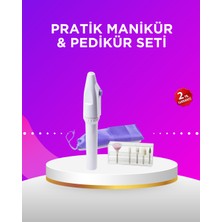 Elektrikli Manikür ve Pedikür Matkap Seti – Ayarlanabilir Hız Ergonomik ve Sessiz Nemere