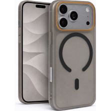 Fenza iPhone 17 Pro Uyumlu Magsafe Wireless Şarj Özellikli Mat Sert Arka Kapak Kılıf