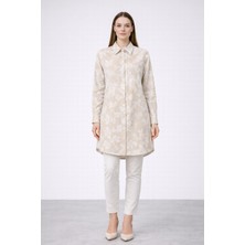 Kayra Yaprak Işlemeli Tunik 21042