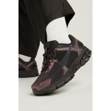 Nike Zoom Vomero 5 Womens Sneaker Reflektörlü  Lastik Bağcıklı Kadın Günlük Spor Ayakkabı Bordo