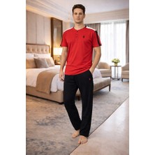 Polo Republica Kısa Kol Erkek Pijama Takım 3428