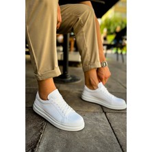 Aesco MN979 - Santoni Crt Spor Erkek Ayakkabı Beyaz