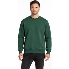 Classics Men Basic Bisiklet Yaka Relaxed Regular Erkek Sweatshirt - 7556