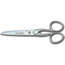 232-6 Iplik ve Kumaş Temizleme Makası No: 6 Inç / 15,24 cm - Nikel Kaplama