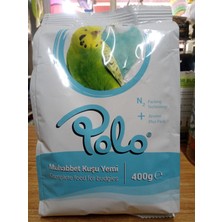 Polo Muhabbet Kuşu Yemi 400 Gram x 2 Adet