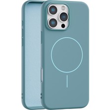 Fenza iPhone 15 Pro Uyumlu Içi Kadife Magsafe Wireless Şarz Özellikli Telefon Kılıfı