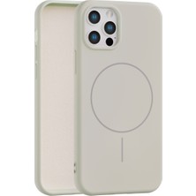 Fenza iPhone 13 Pro Uyumlu Içi Kadife Magsafe Wireless Şarz Özellikli Telefon Kılıfı