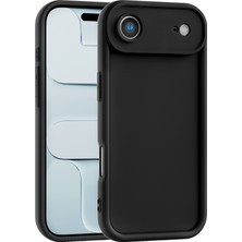 Fenza iPhone Air Uyumlu Kamera Çıkıntılı Mat Silikon Telefon Kılıfı