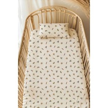 Tba Collection Anne Yanı Beşik Lastikli Çarşaf Seti - 55x95 cm - Tiny Tracks