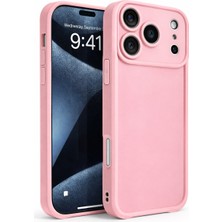 Fenza iPhone 17 Pro Max Uyumlu Kamera Çıkıntılı Mat Silikon Telefon Kılıfı