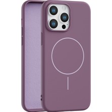 Fenza iPhone 13 Pro Uyumlu Içi Kadife Magsafe Wireless Şarz Özellikli Telefon Kılıfı