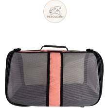 Petolojim Hava Alabilen Kedi Köpek Taşıma Çantası - Uçak Için Uygun