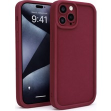 Fenza iPhone 16 Pro Uyumlu Kamera Çıkıntılı Mat Silikon Telefon Kılıfı