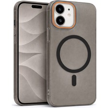 Fenza iPhone 11 Uyumlu Magsafe Wireless Şarj Özellikli Mat Sert Arka Kapak Kılıf