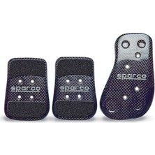 Sparco Karbon Fiber Oto Pedal Seti Universal 03783L