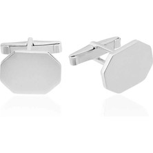 Özcömert Silver Gümüş Kol Düğmesi