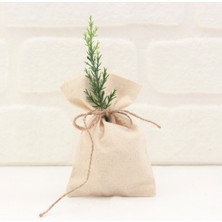 Bimotif Krem Ham Bez Çok Amaçlı Hediye ve Saklama Kesesi, 10X15 cm  5 Adet