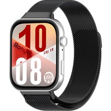 Nextron Huawei Watch Fit 3 / Watch Fit 4 / Fit 4 Pro Uyumlu Paslanmaz Yüksek Kaliteli Metal Hasır Kordon