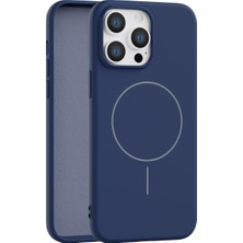 Fenza iPhone 13 Pro Max Uyumlu Içi Kadife Magsafe Wireless Şarz Özellikli Telefon Kılıfı