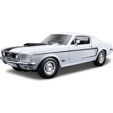 Beta Moda Hub 1:18 1968 Ford Mustang Gt Cbr Jet