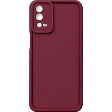 Fenza Oppo A55 4g Uyumlu Kamera Çıkıntılı Mat Silikon Telefon Kılıfı