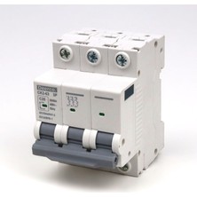 Deerco 3X25A Trifaze Otomatik Sigorta - C Serisi 10KA Yüksek Kesme Kapasiteli (Ck2-63 3p)