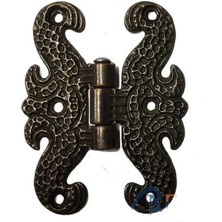 Zamak Kelebek Menteşe - Büyük, 50X67MM, Oksit, 1 Adet